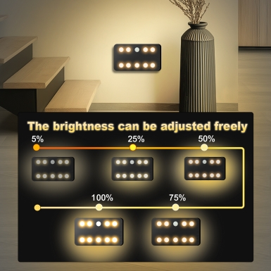 LED室内灯 - HCP260-九灯人体感应壁灯